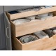 Pullout or Rollout Shelving